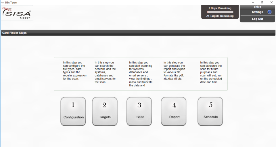 screenshot of Sisa Radar